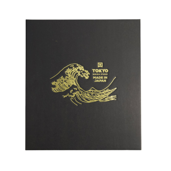 TDS, Sushi Set, Blue Tokusa, Geschenkset, 6-tlg. mit Essstäbchen, Art.-Nr. 33846