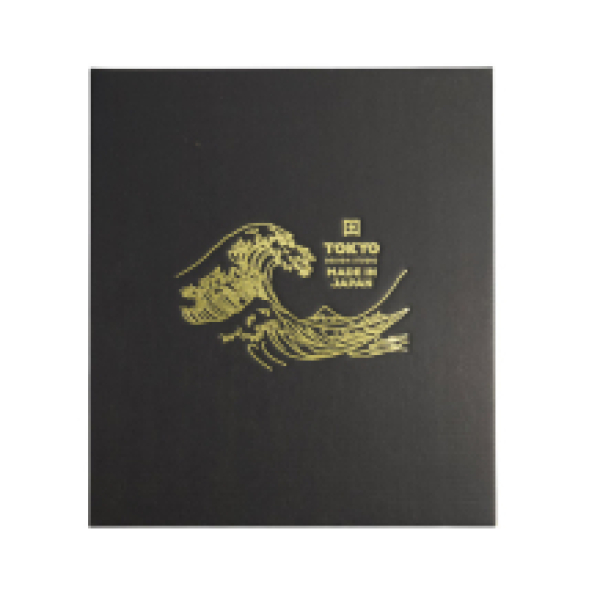 TDS, Sushi Set, Brown Tokusa, Giftset with Chopsticks, 6-piece set, Item No. 33847