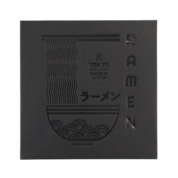 TDS, Ramen Schale Geschenkset, 6-tlg., Satomaki Tokusa, Braun, Ø 21,5x9cm 1300ml , Art.-Nr. 33897