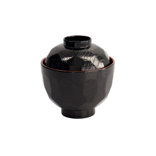 ABS Lacquerware Bowl with Lid at Tokyo Design Studio (picture 1 of 7)