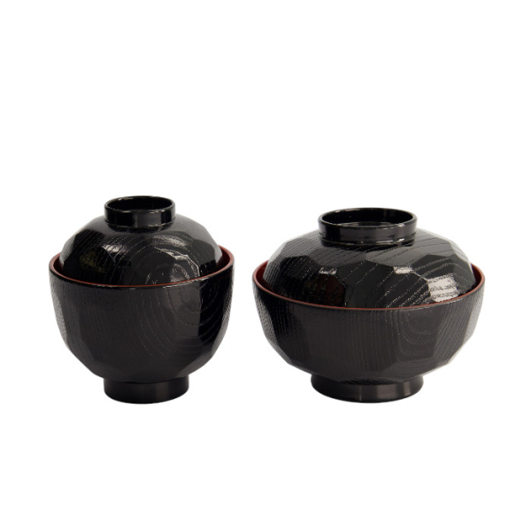 ABS Lacquerware Bowl with Lid at Tokyo Design Studio (picture 7 of 7)