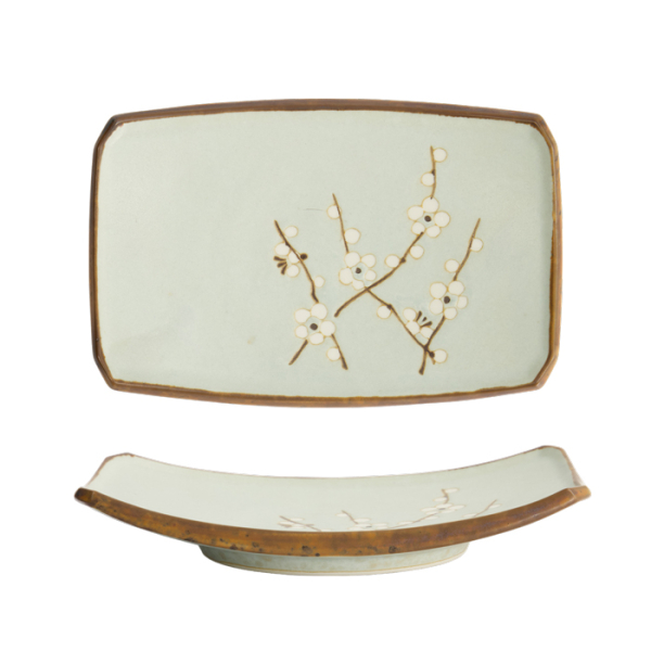 Soshun Matte Angled Plate at Tokyo Design Studio (picture 1 of 6)