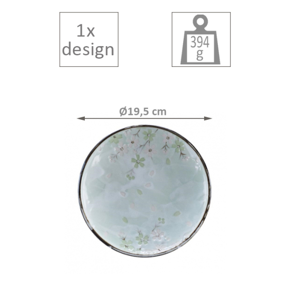 Green Cosmos Teller bei Tokyo Design Studio (Bild 5 von 5)