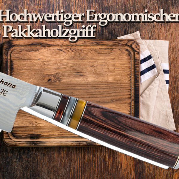 Nakiri Messer mit 3 Acrylringen (Gemüsemesser) bei Tokyo Design Studio (Bild 6 von 7)