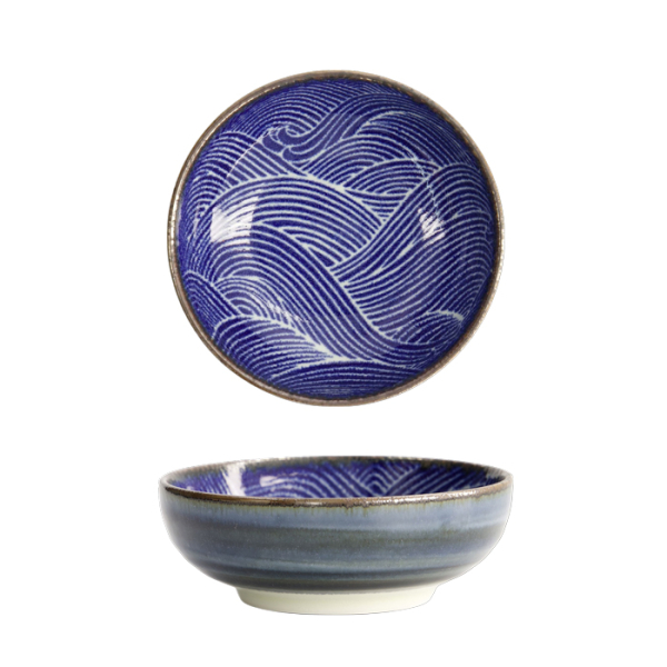 Cobalt Blue Oval Bowl at Tokyo Design Studio (picture 1 of 5)