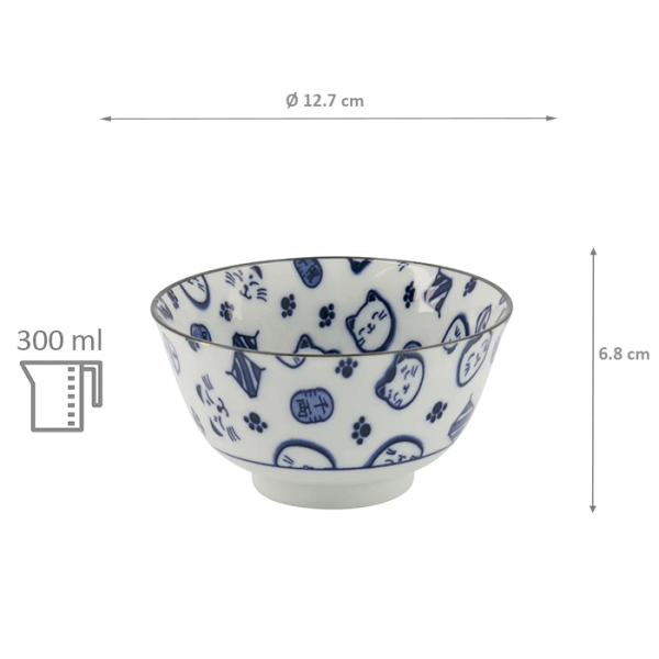 Kawaii Lucky Cat Neko Bowl at Tokyo Design Studio (picture 5 of 5)