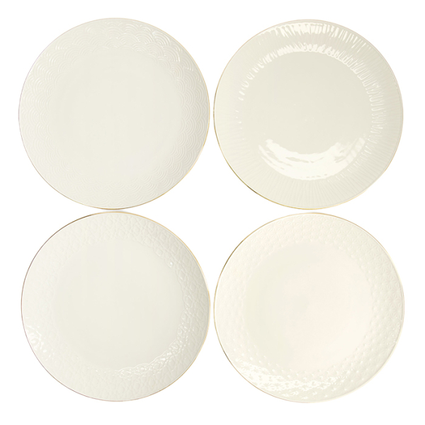 Nippon White 4 Teller Set bei Tokyo Design Studio (Bild 2 von 4)