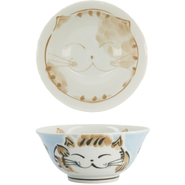 Fuku Cat Neko Reis Schale bei Tokyo Design Studio (Bild 1 von 5)