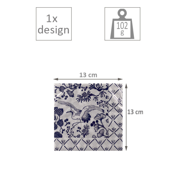 Flora Japonica Servietten bei Tokyo Design Studio (Bild 2 von 2)