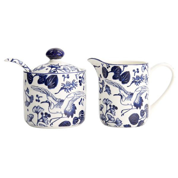 Flora Japonica Milk jug and sugar bowl set at Tokyo Design Studio (picture 4 of 8)