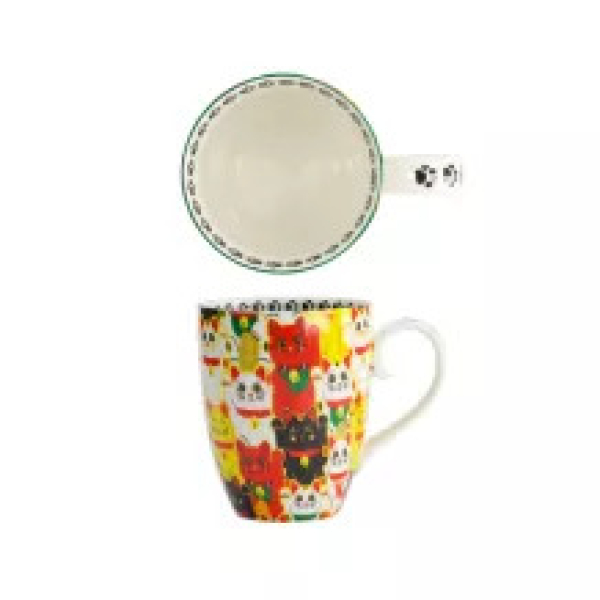 Multi Cat Kawaii Mug with Giftbox at Tokyo Design Studio (picture 2 of 7)