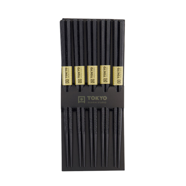 Black/White 5 Paar Essstäbchen bei Tokyo Design Studio