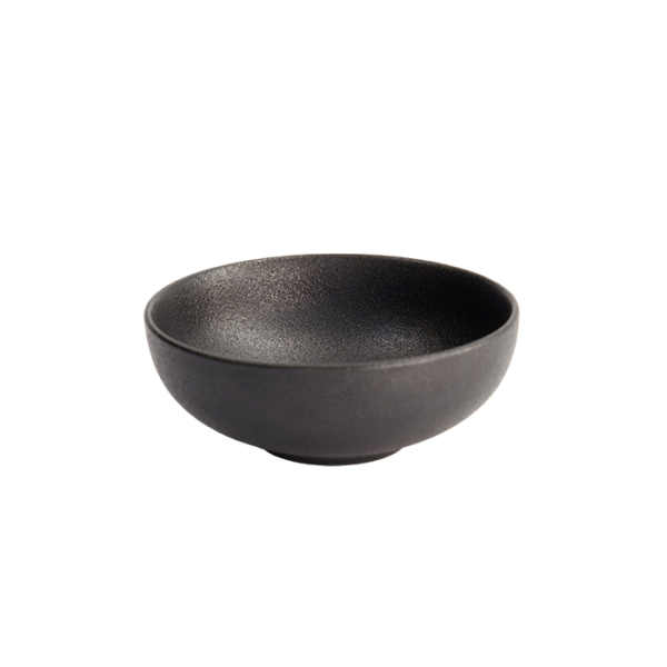 Ø 11.1x4.4cm 180ml Yuzu Black Round Bowl at Tokyo Design Studio (picture 2 of 6)