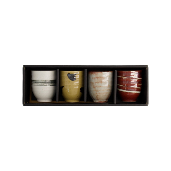 Ø 6.7 x8.3cm 4 Tee-Tassen Geschenkset bei Tokyo Design Studio (Bild 2 von 2)