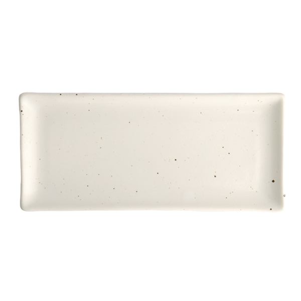 28.5x12.5cm Kohiki Weiß Matte Rect. Platte bei Tokyo Design Studio (Bild 3 von 6)