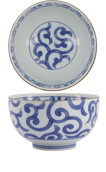 Mixed Bowls Nabeshima Karakusa Bowl at Tokyo Design Studio (picture 1 of 7)