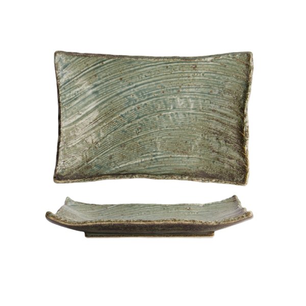 26x17.5x3.5cm Large Plate Wabi Uguisu at Tokyo Design Studio (picture 1 of 6)