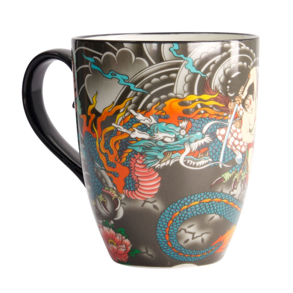 Yakuza Blue Dragon Mug with Giftbox Mug at Tokyo Design Studio (picture 3 of 6)