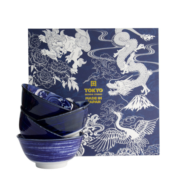 Japonism Schale 4 Schalen Set bei Tokyo Design Studio (Bild 1 von 10)