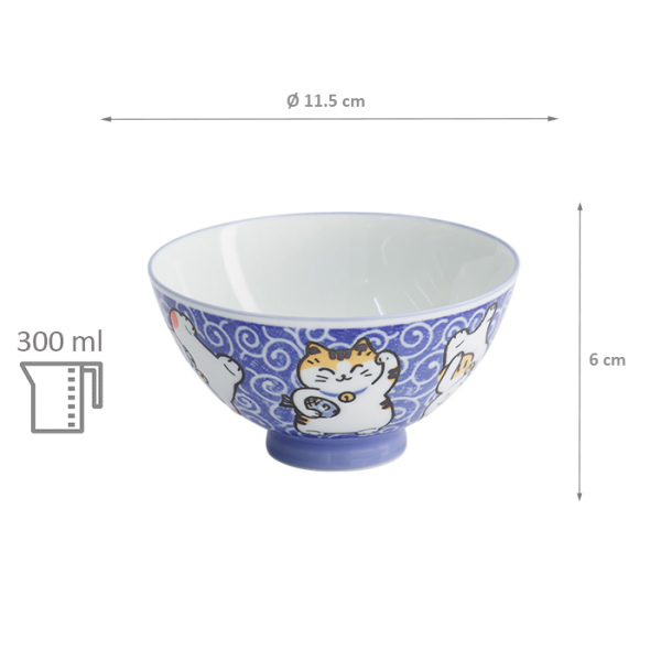 Fuku Cat Neko Rice Bowl at Tokyo Design Studio (picture 5 of 5)