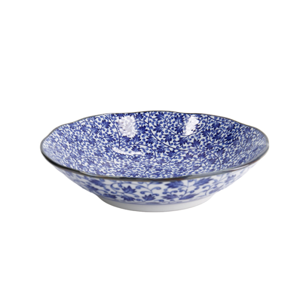 Hana Blue Pasta Plate at Tokyo Design Studio (picture 5 of 6)