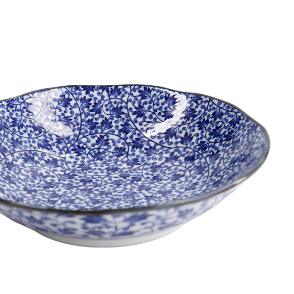 Hana Blue Pasta Plate at Tokyo Design Studio (picture 4 of 6)