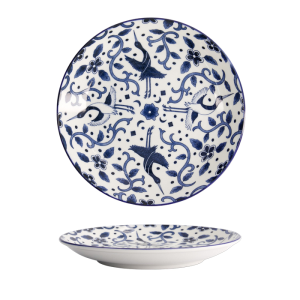 Tokyo Blue Maizuru Runder Teller bei Tokyo Design Studio (Bild 1 von 5)