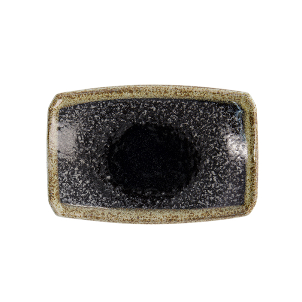 TDS, Oblong Plate, Yuteki Koshui, 19x13x3cm, Item No. 33186