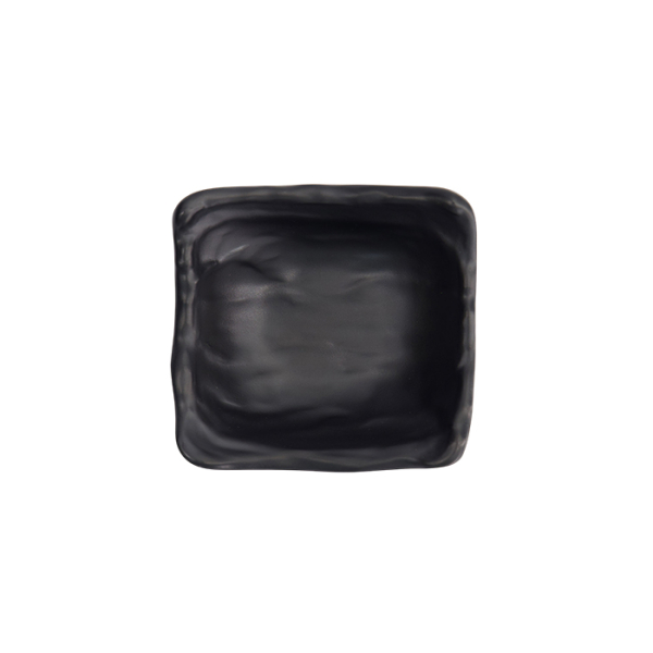 TDS, Saucen-Schale, Melamine Iwate Black, 9x8,5x3,3cm 70ml, Art.-Nr. 33284
