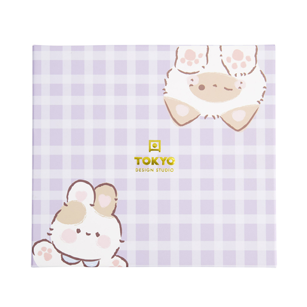 TDS, Sushi Set, Kawaii Rabbit Cat, Giftset, 4-piece set with Chopsticks, Item No. 33483