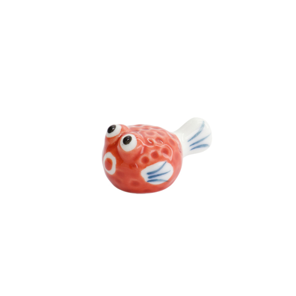 TDS, Chopsticks Rest, Blowfish Red, Item No. 33564
