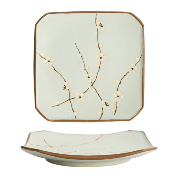 Soshun Matte Square Plate at Tokyo Design Studio (picture 1 of 6)