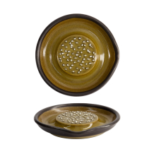 Grater Plate Motoshige Medium Stoneware at Tokyo Design Studio (picture 2 of 6)