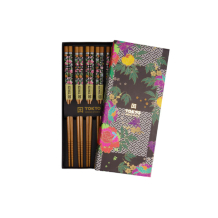 Würfel schwarz weiß 5 Paar Essstäbchen bei Tokyo Design Studio (Bild 1 von 5)