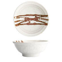 Akatetsu Nagashi Shirahagi Nudel Schale bei Tokyo Design Studio (Bild 1 von 5)