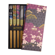 Blumen 5 Paar Essstäbchen bei Tokyo Design Studio (Bild 1 von 5)