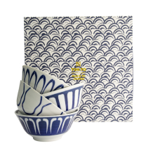 TDS, Schalen Set, 4-tlg., Mixed Bowls, Ø 15x7 cm, 500 ml, Art.-Nr. 22526