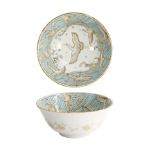 Crane Light Blue Tayo-Schale bei Tokyo Design Studio (Bild 1 von 4)