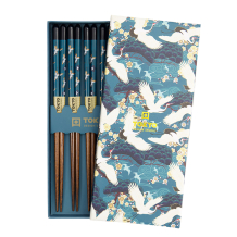 Chopstick Set,5 Black Stripe DJ at Tokyo Design Studio