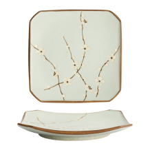 Soshun Matte Eckiger Teller bei Tokyo Design Studio (Bild 1 von 6)