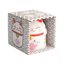 Geschenkset Kawaii Glückliche Katze (Lucky Cat) Tasse bei Tokyo Design Studio (Bild 1 von 4)