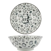 Kawaii Glückskatze (Lucky Cat) Neko Ramen-Schale bei Tokyo Design Studio (Bild 1 von 5)