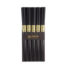 Black Wood 5 Paar Essstäbchen bei Tokyo Design Studio