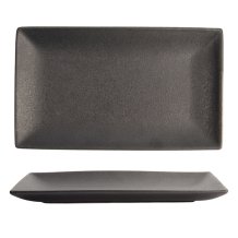 Yuzu Schwarz Rechteckiger Teller 27.1x16.1x2.4cm Teller bei Tokyo Design Studio (Bild 1 von 7)