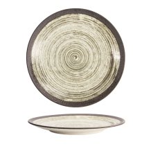Black/White Asashio Large Round Plate at Tokyo Design Studio (picture 1 of 6)