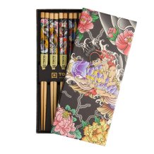 Yakuza Carp 5 Paar Essstäbchen bei Tokyo Design Studio (Bild 1 von 4)