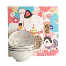 Kawaii Tayo Schalen 4 Schalen Set bei Tokyo Design Studio (Bild 1 von 4)