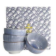 TDS, Schalen Set, 4-tlg., Sendan Tokusa, Ø 12,8 cm, Art.-Nr. 22511